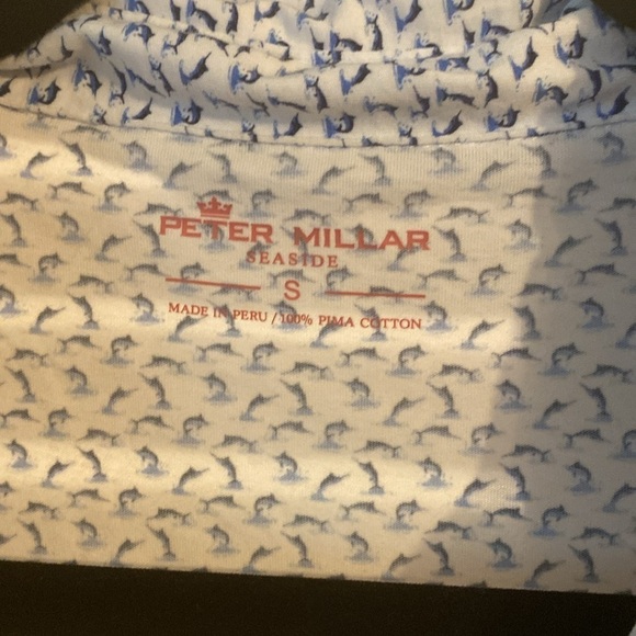 Peter Millar seaside Polo Golf Shirt - Picture 2 of 8